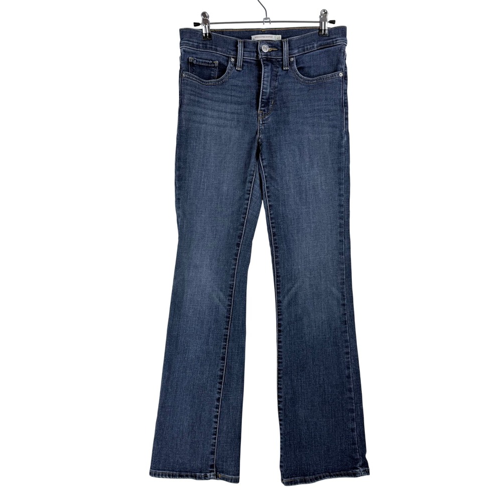 Levi's 315 Shaping Bootcut Jeans Womens 27x30 Dark Wash Denim Classic Western